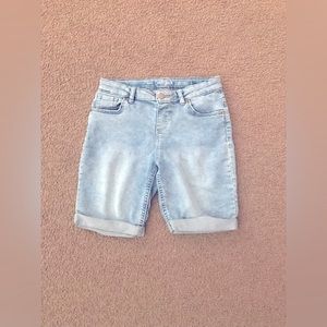 Cat & Jack light blue denim shorts girls